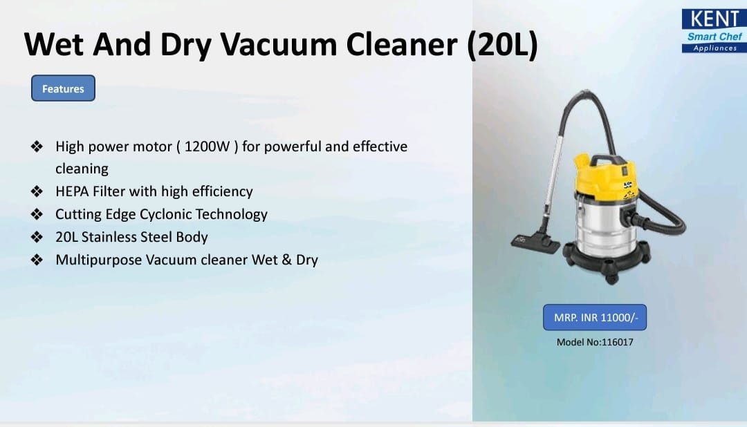kent wet and dry vacuum cleaner (20L)